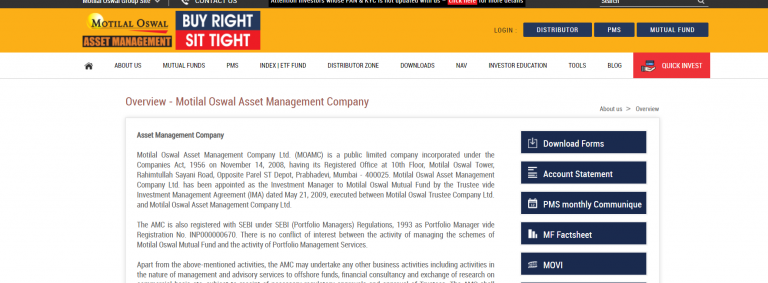 Motilal Oswal Asset Management Company Limited