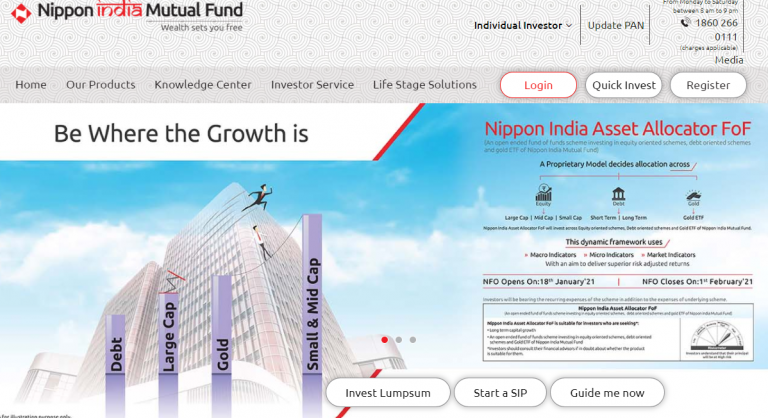 nippon india mutual fund